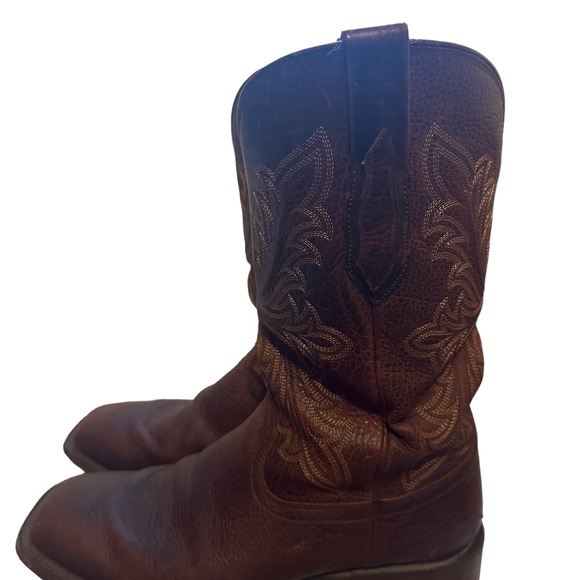 Ariat bench made Bassett cowboy boot size 12 wide - Picture 3 of 10